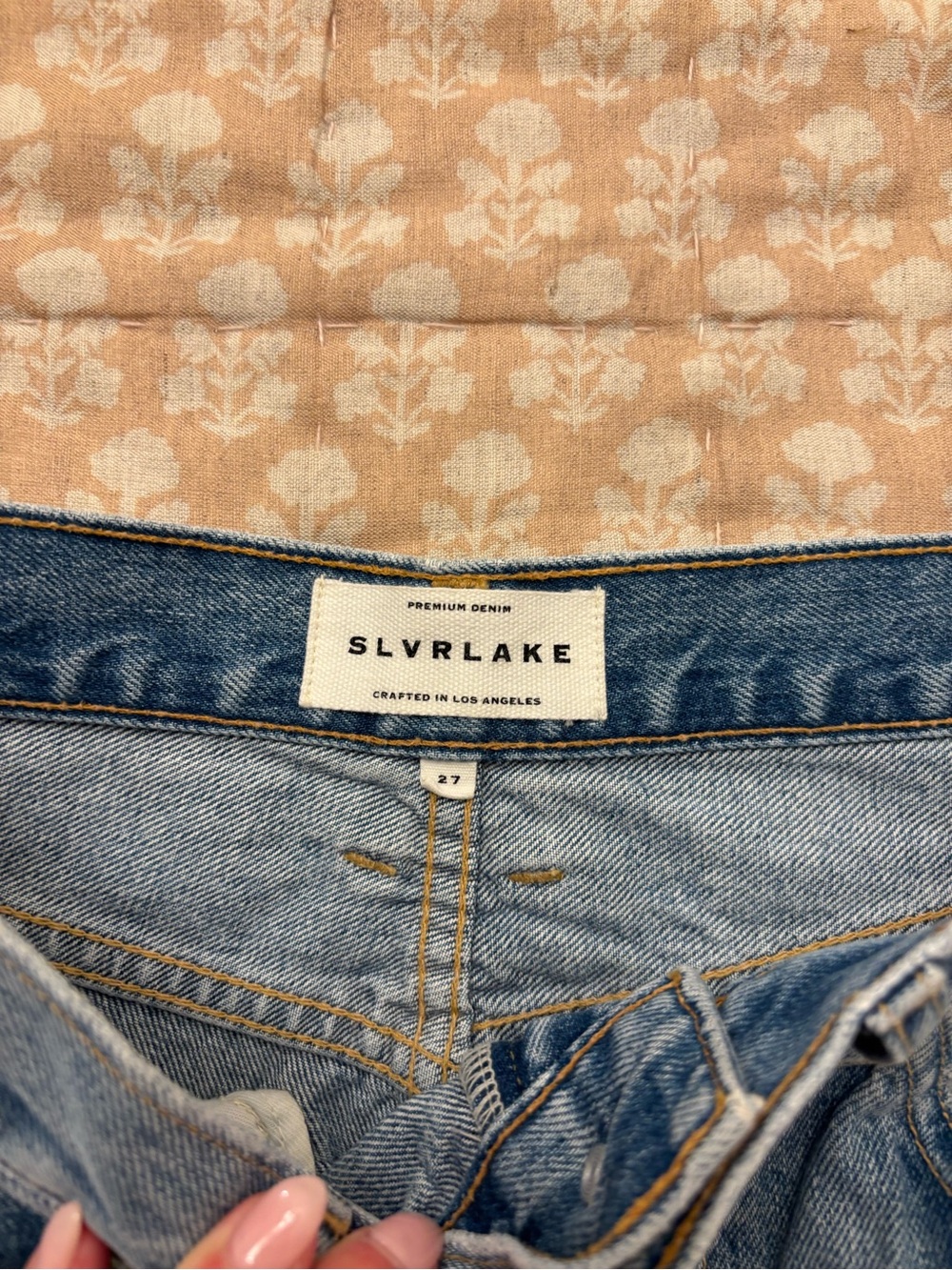 SLVRLAKE Light Blue High-Rise Women's Jeans